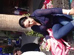 Hot Milf in Sheer Blouse