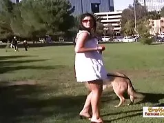 India Summer gives road head and gets fuckced