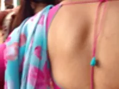 sexy nepali aunty in wide open blouse