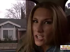 Horny MILF wears no underwear when she's on a BBC hunt